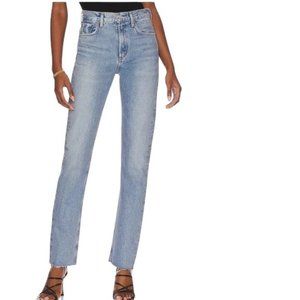 AGOLDE Cherie High-Rise Straight Leg Jeans in Tone - Size 31